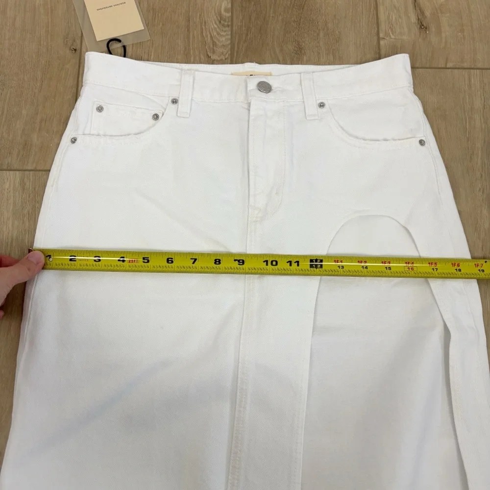 GRLFRND Blanca Maxi Skirt in Brentwood Size 26